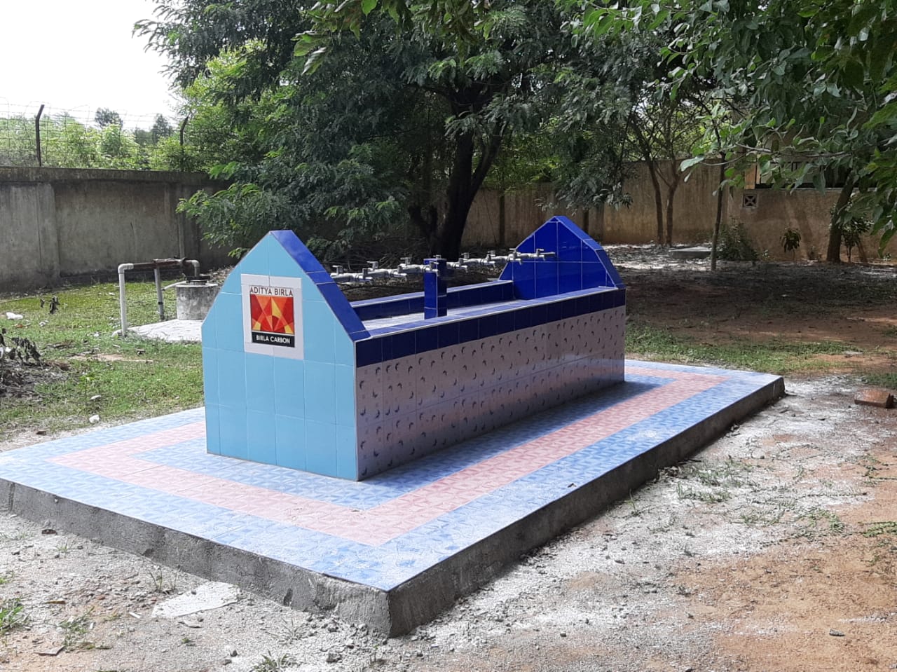 Group Hand Washing Station - innovations of INDIA NGO